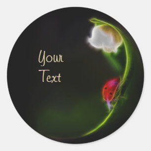 Lady of the Valley Runder Aufkleber