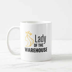 Lady of the Warehouse - Crowned Design Kaffeetasse