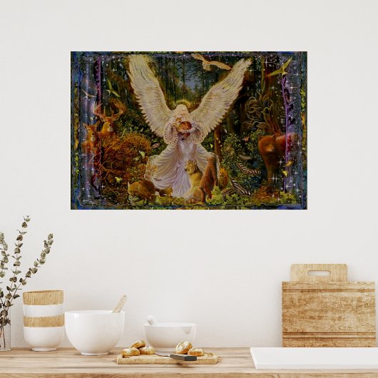 Lady of the Woods Poster (Küche)