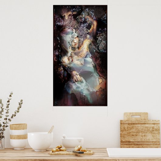 Lady of Thought Poster (Küche)