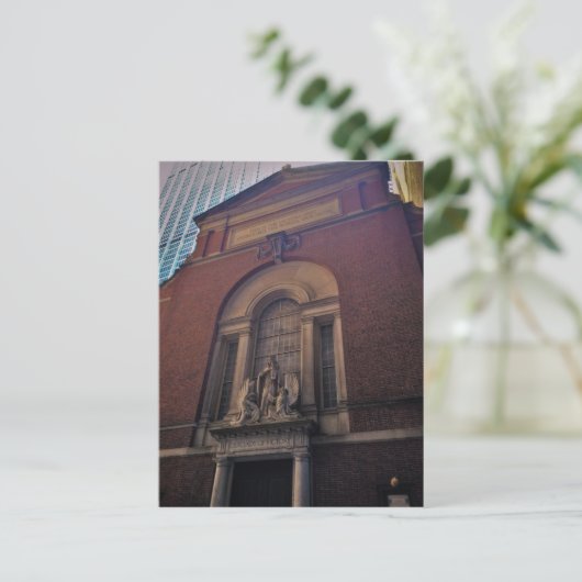 Lady of Victory Postkarte (Stehend Vorderseite)