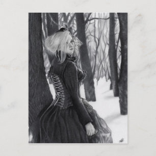Lady of Winter Postkarten