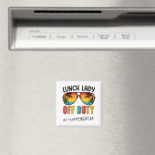 Lady Off Duty Letzter Schulsommer Magnet (In Situ (Geschirrspüler))