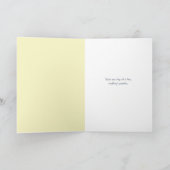 Lady on White Inspiration Karte (Innenseite)