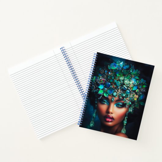 Lady Opal Spiral Notebook Notizblock (Innenseite)