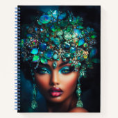 Lady Opal Spiral Notebook Notizblock (Vorderseite)