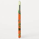 LADY ORANGE AND KLEEBLATTS St. Patricks Day Fashio Case-Mate iPhone Hülle (Hinten/Links)