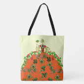 LADY ORANGE AND KLEEBLATTS St. Patricks Day Party Tasche (Vorderseite)