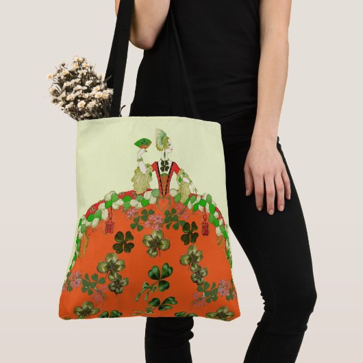 LADY ORANGE AND KLEEBLATTS St. Patricks Day Party Tasche (Von Nahem)