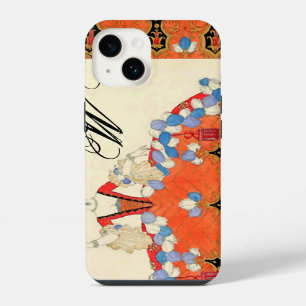 LADY ORANGE DECO MODE KOSTÜMDESIGNER MONOGRAMM iPhone HÜLLE