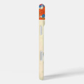 LADY ORANGE FASHION COSTUME DESIGNER MONOGRAM Case-Mate iPhone HÜLLE (Rückseite / Rechts)