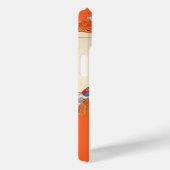 LADY ORANGE FASHION COSTUME DESIGNER MONOGRAM Case-Mate iPhone HÜLLE (Rückseite / Rechts)