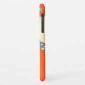 LADY ORANGE FASHION COSTUME DESIGNER MONOGRAM Case-Mate iPhone HÜLLE (Hinten/Links)