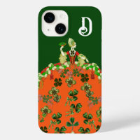 LADY ORANGE, KLEEBLATTS St. Patricks Day Monogram