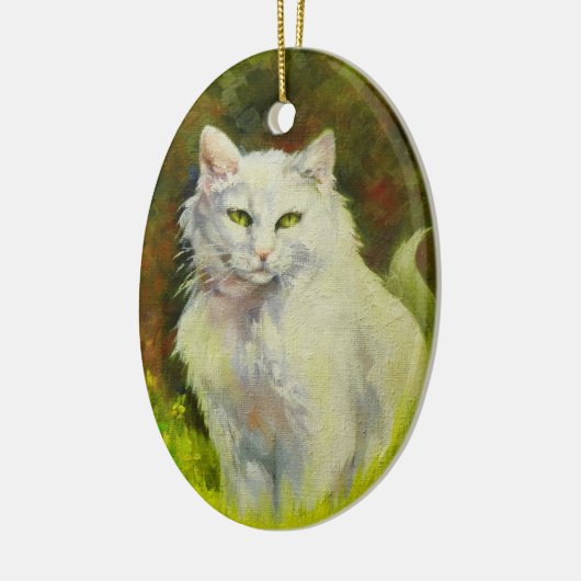 "Lady"-Ornament Keramik Ornament (Links)