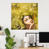 Lady Papilionem Poster (Heimbüro)