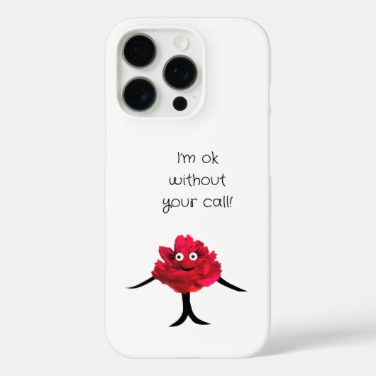 Lady Peony Case-Mate iPhone Hülle (Rückseite)