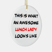 Lady, phantastisch keramik ornament (Rechts)