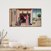 Lady Philosophie bietet Boethius Flügel an Poster (Küche)