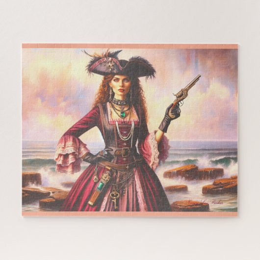 Lady Pirate Admiral Anne's Oceanic Odyssey Puzzle (Horizontal)