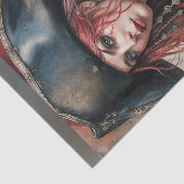 Lady Pirate Captain Decoupage Paper Seidenpapier (Ausschnitt)