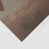 Lady Pirate in Pink Rose Rider Decoupage Seidenpapier (Ausschnitt)