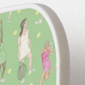 Lady Players Personalisiert Pickleball Paddel Schläger (Linke Seite)