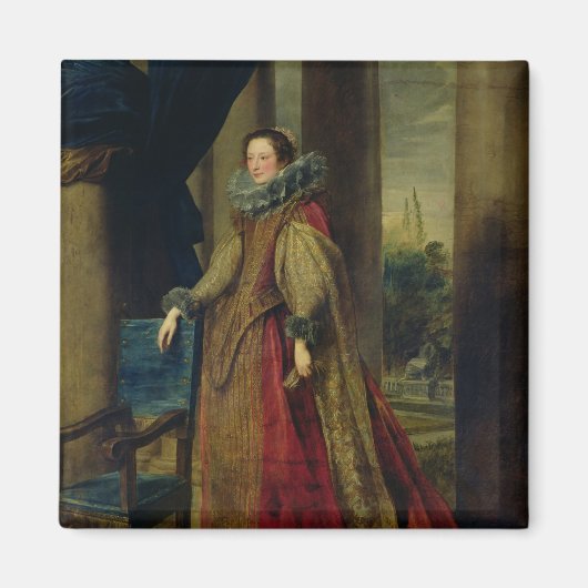 Lady-Portrait Magnet (Vorne)