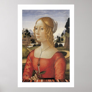 Lady-Portrait Poster