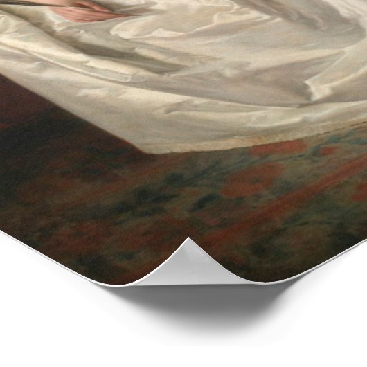 Lady-Portrait Poster (Ecke)