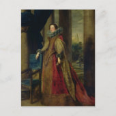 Lady-Portrait Postkarte (Vorderseite)