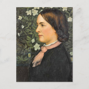 Lady Portrait Vintag Postcard Postkarte