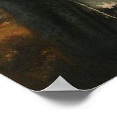 Lady Print Poster (Ecke)