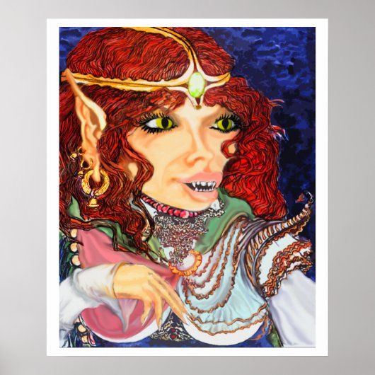 Lady Purrcyla Purrkins Poster (Vorne)