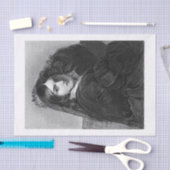 Lady Queen art für Entkundung Seidenpapier (Handwerk)