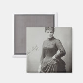 Lady Randolph Churchill Magnet (Vorderseite/Rückseite)