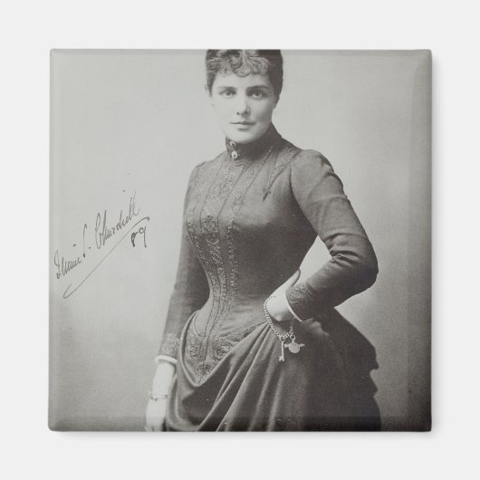 Lady Randolph Churchill Magnet (Vorne)