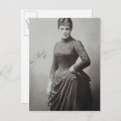 Lady Randolph Churchill Postkarte (Vorne/Hinten)