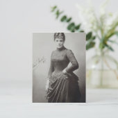 Lady Randolph Churchill Postkarte (Stehend Vorderseite)