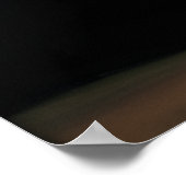 Lady Reading a Book Just Chilling Poster (Ecke)