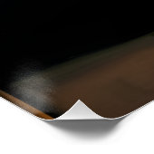 Lady Reading a Book Just Chilling Poster (Ecke)