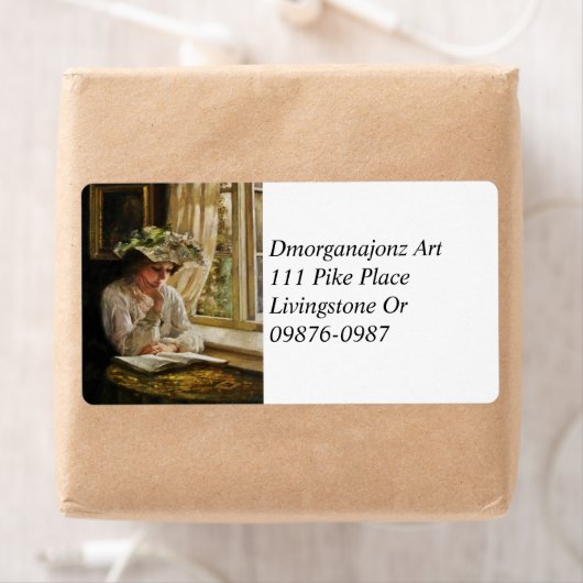 Lady Reading by a Window (Insitu)