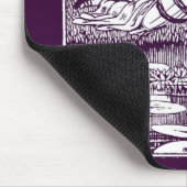 Lady Reading neben einem Teich Mousepad (Ecke)