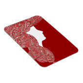 Lady Red Magnet (Rechte Seite)