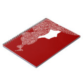 Lady Red Notizblock (Linke Seite)