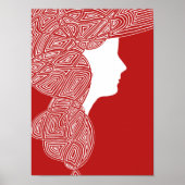 Lady Red Poster (Vorne)