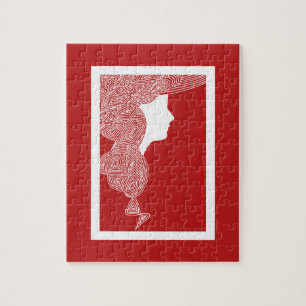 Lady Red Puzzle