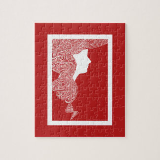 Lady Red Puzzle
