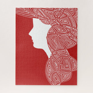 Lady Red Puzzle