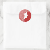 Lady Red Stickers (Tasche)